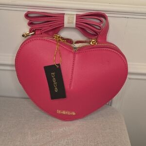 Bebe Malou Heart Crossbody Bag - New